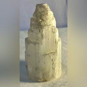 Selenite Gemstone Tower